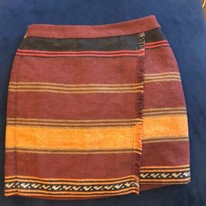 Loft wrap skirt
